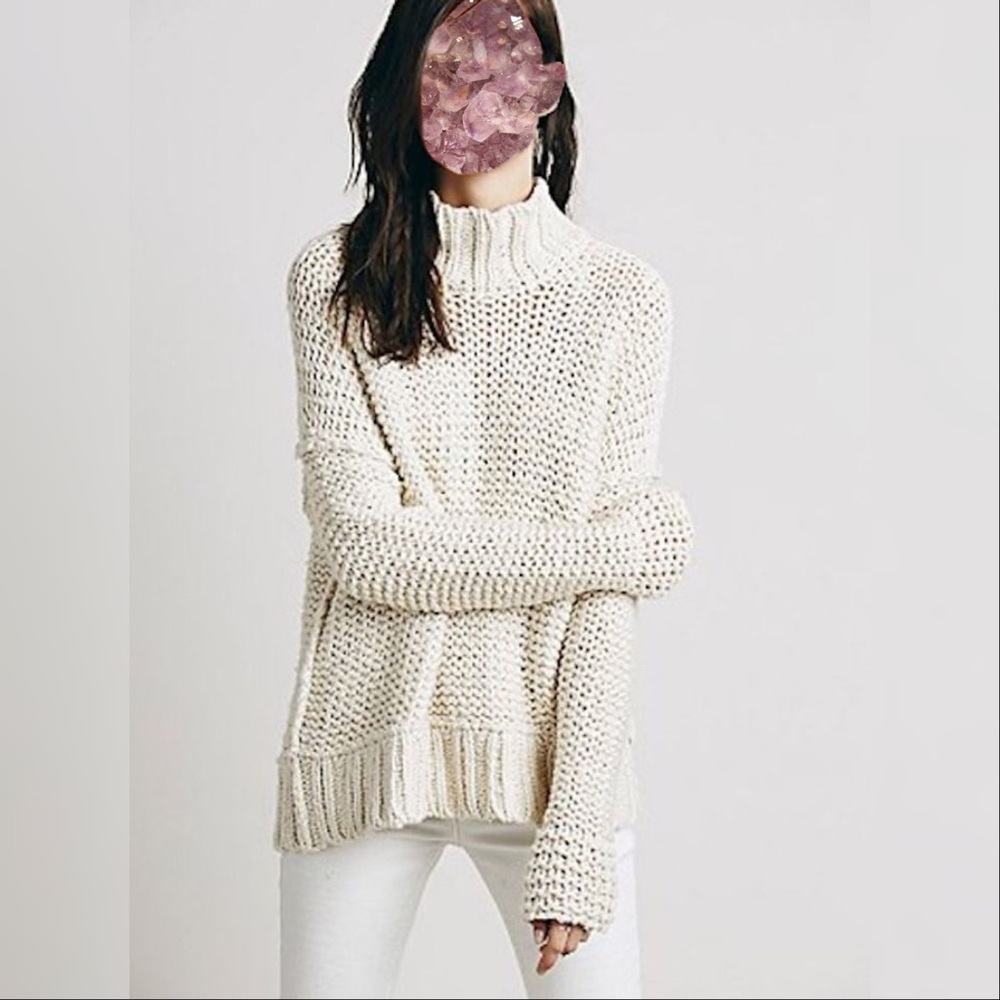 Free People | Cowl Neck Knit